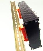 BNC DIN RAIL KIT Kit for mounting BNC DT980x series to DIN Rail