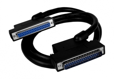CA-3710AM DB37 Male to Female, with Molded Cable, 45&ordm;, 1M