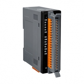 CAN-2060C CANopen Slave Module, 4 Isolated (Wet, Dry) DI, 4 Relay Outputs