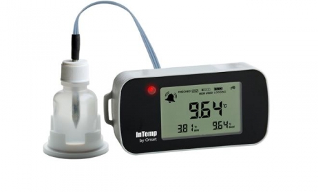 CX402-T415 InTemp Bluetooth Temperature Data Logger with 4m probe, 15ml Glycol bottle