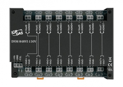 DNM-848VI-150V 8-channel +/- 150V input Signal Conditioner (AC/DC)