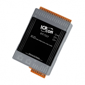 ET-7215 Ethernet I/O Module with 2-port Ethernet Switch and 7-ch RTD Input