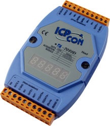 I-7080D Isolated Counter/Frequency Module (2CI/2DO) w/display