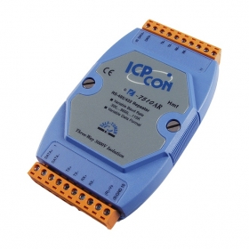 I-7510AR RS-485/RS-422 high speed 3-way Isolated repeater