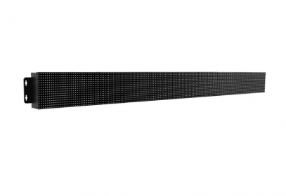 iKAN-124 Single-row, 12/24-Character Industrial LED Display with Modbus/TCP protocol