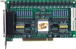 PCI-P16POR16 16Ch Isolated Dig IP, 16Ch PhotoMOS Relay OP Board