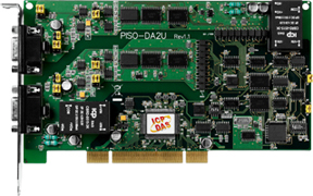 PISO-DA2U 2Ch., 12-bit isolated Analog Output Board
