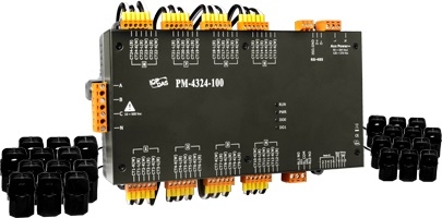 PM-4324-100P  Modbus RTU, Multi-Channel Power Meter (60 A)
