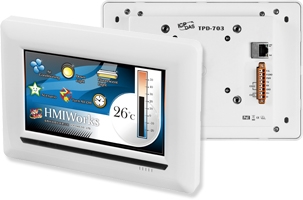 TPD-703 7" Touch Screen HMI Display