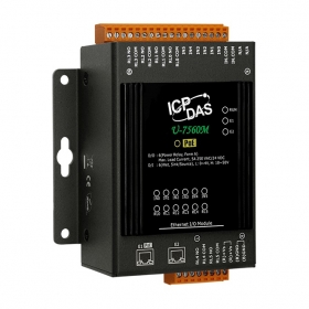 U-7560M OPC UA I/O Module with 6-ch DI, 6-ch Relay and 2-port Ethernet Switch