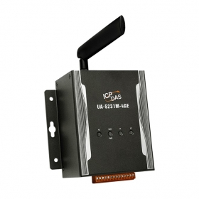 UA-5231M-4GE IIoT Communication Server with 1 Ethernet Port + 4G, metal case