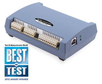 USB-2408-2AO 24-Bit, 1 kS/s, Temp/Voltage USB Data Acquisition Device w/ AO