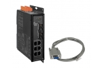 MSM-508FCS-T 8-port Industrial Ethernet Layer 2 Managed Switch with 2-Fibre Ports (Single-mode, SC Connector)